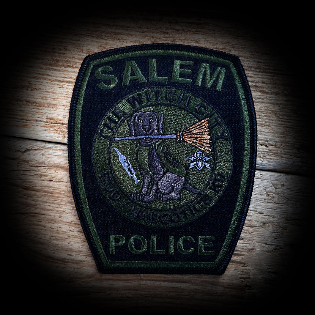 Salem Police Narcotics/EOD K9 Patch