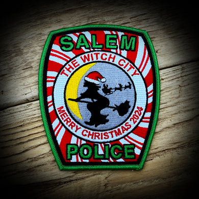 PATCH 2024 Christmas - Salem Police CHRISTMAS Patch 2024