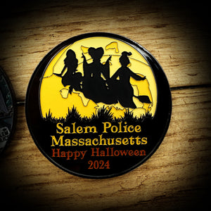 COIN - SALEM POLICE SPECIAL HALLOWEEN COIN 2024