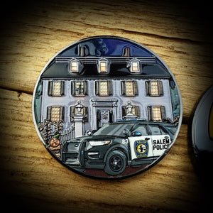 COIN - SALEM POLICE SPECIAL HALLOWEEN COIN 2024