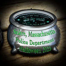 Load image into Gallery viewer, 2025 Halloween Coin - SALEM POLICE SPECIAL HALLOWEEN COIN 2025