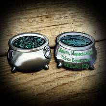 Load image into Gallery viewer, 2025 Halloween Coin - SALEM POLICE SPECIAL HALLOWEEN COIN 2025