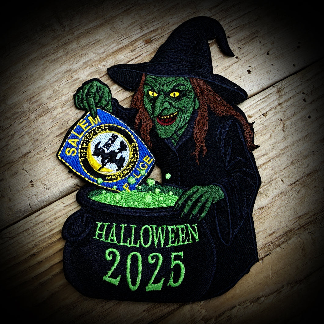 2025 Halloween Patch - SALEM POLICE SPECIAL HALLOWEEN PATCH 2025