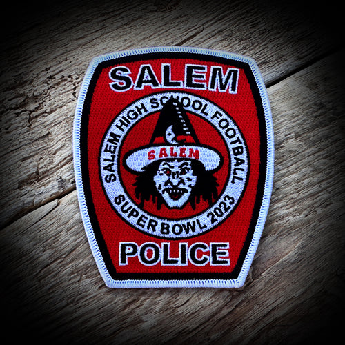 Salem Police Salem High School Football Support Patch