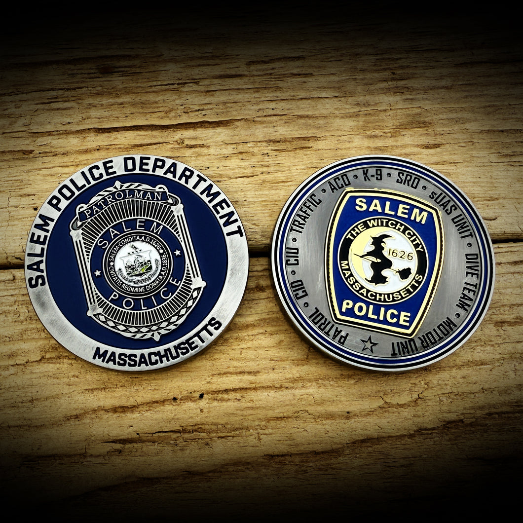 *NEW* 2024 Salem Police Challenge Coin