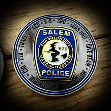 Load image into Gallery viewer, *NEW* 2024 Salem Police Challenge Coin
