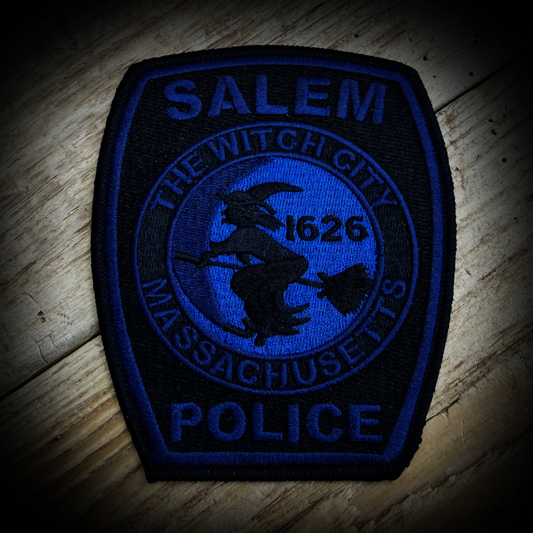 Salem Police Black/Blue Night Shift Patch