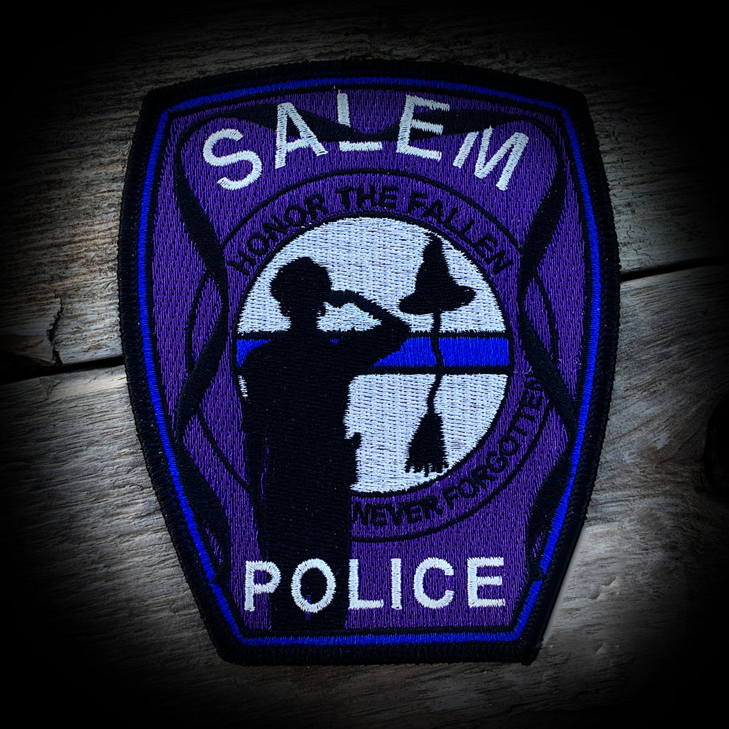 Salem Police Officer Memorial Patch