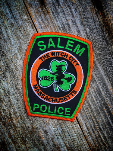 SALEM POLICE IRISH PATCH