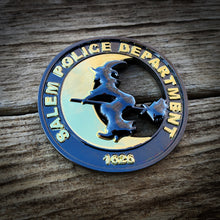 Load image into Gallery viewer, SALEM POLICE CHALLENGE COIN - New 2022 Standard Issue