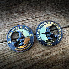 Load image into Gallery viewer, SALEM POLICE CHALLENGE COIN - New 2022 Standard Issue