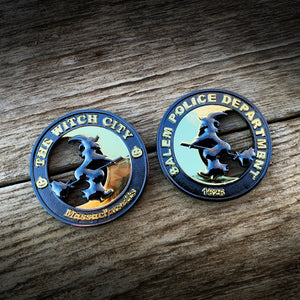 SALEM POLICE CHALLENGE COIN - New 2022 Standard Issue